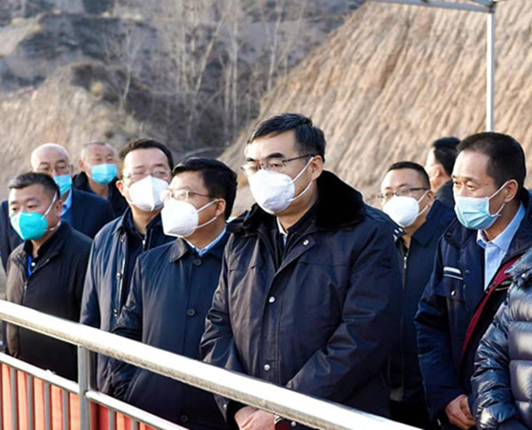 李建國在河曲調研疫情防控、安全生產(chǎn)、生态治理和煤炭增產(chǎn)保供等工作